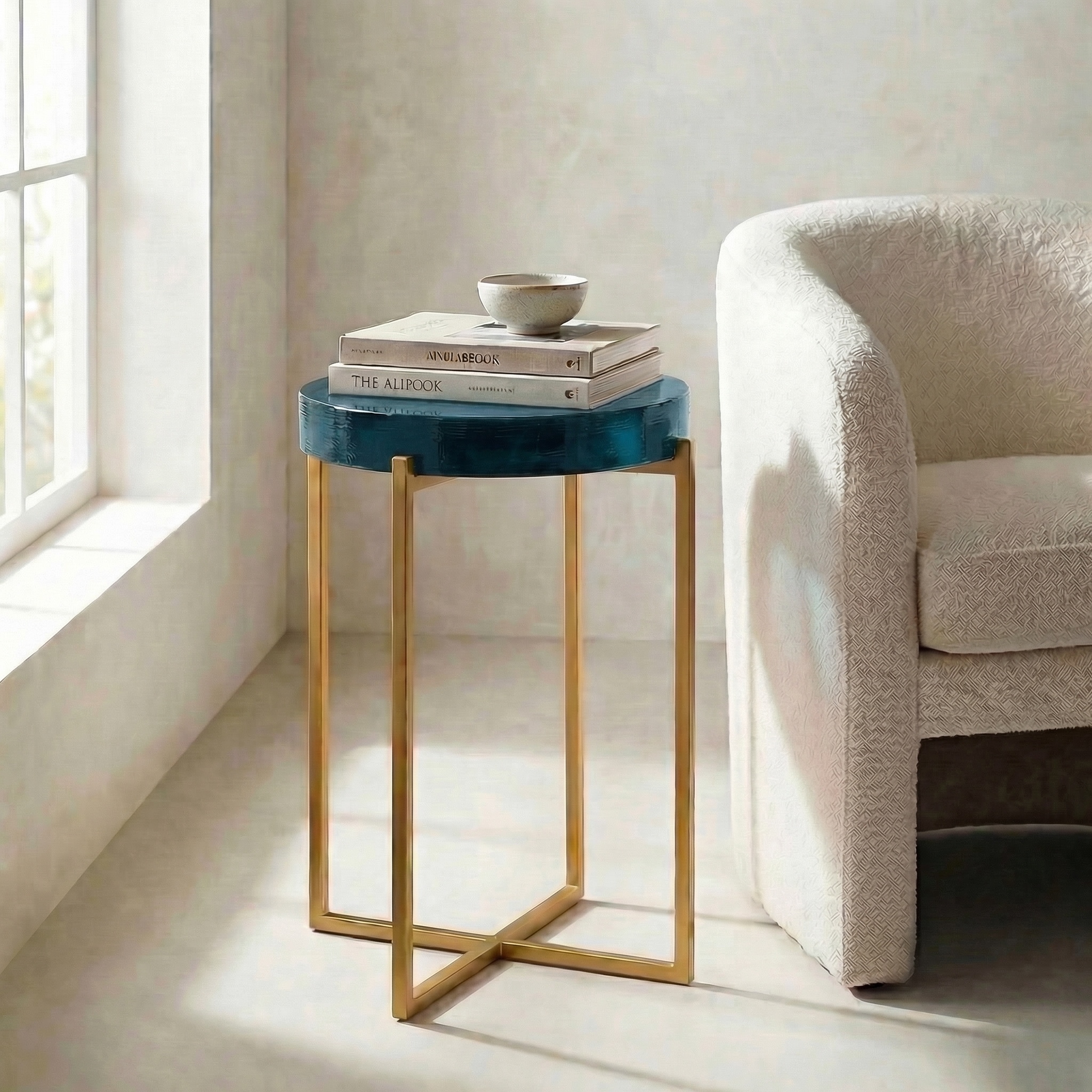 Marilee Accent Table - Blue